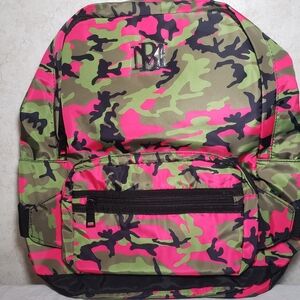 Badgley Maschka Nylon Pink Camo Backpack NWT